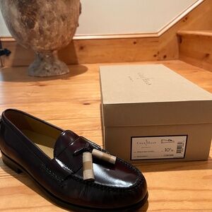 Cole Haan Pinch Air Tassel Loafers/Burgandy
